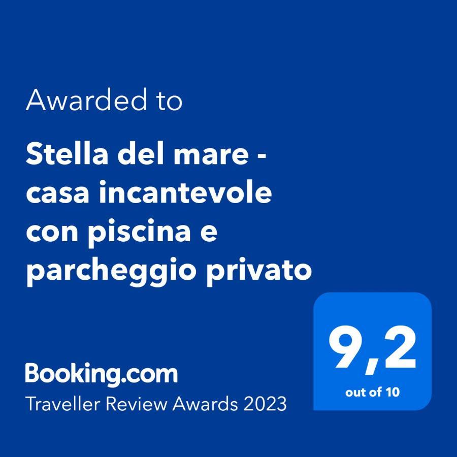 Stella Del Mare - Casa Incantevole Con Piscina E Parcheggio Privato Cervo Buitenkant foto